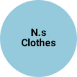 Business logo of N.S clothes