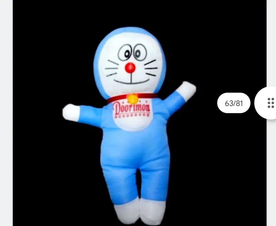 Standing Doraemon  uploaded by Vishu toys on 6/11/2023