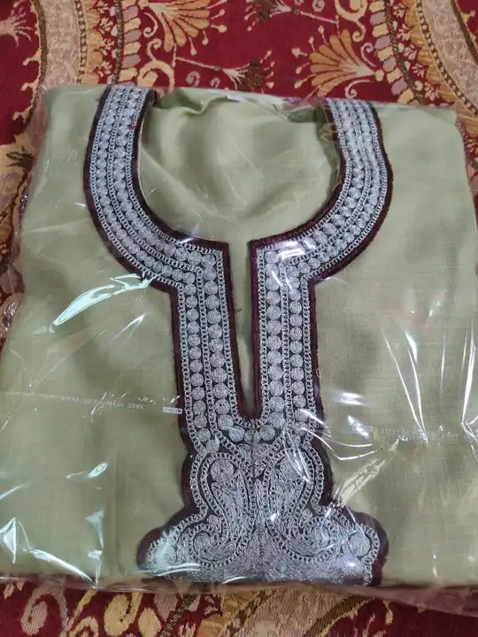 Ruby cotton kurti set uploaded by Kashmiri handicraft on 6/11/2023