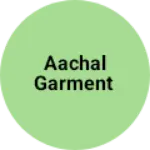 Business logo of Aachal garment