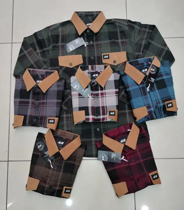 Lafer print check  uploaded by Wholesale cloth shirt on 6/11/2023