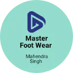 Business logo of Master foot wear
