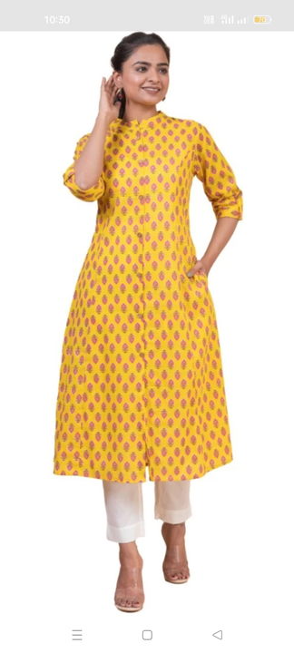 Post image Hey! Checkout my new product called
A Line kurti .