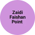 Business logo of Zaidi Faishan point