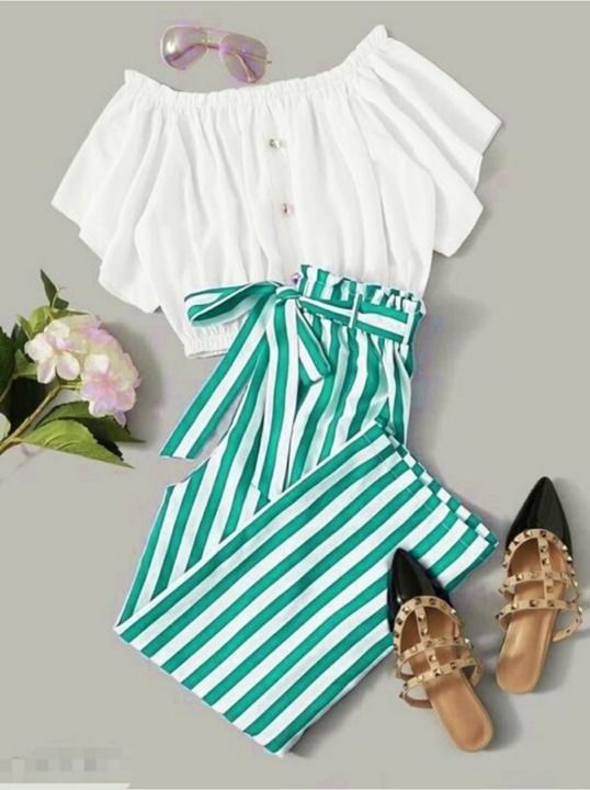 Ruhi fashion fancy crop top and plazzo uploaded by business on 3/13/2021