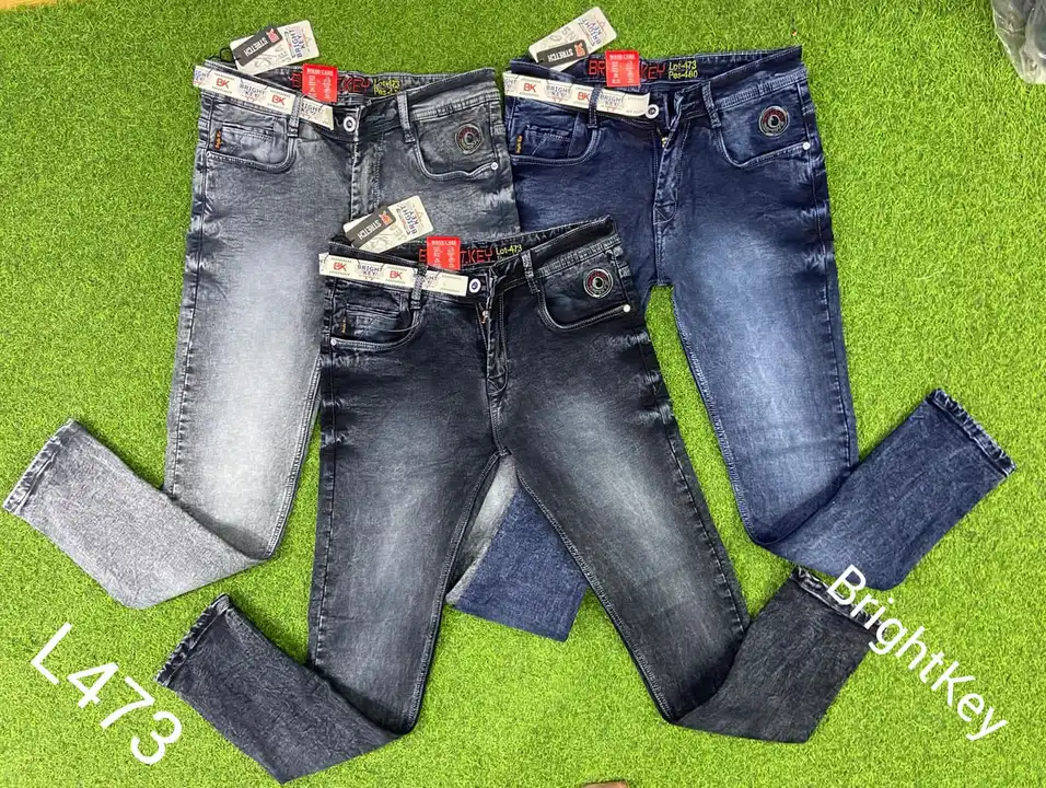 Basic Knitted Fabric Jeans  For Men  uploaded by NASIR GARMENT  on 5/13/2024