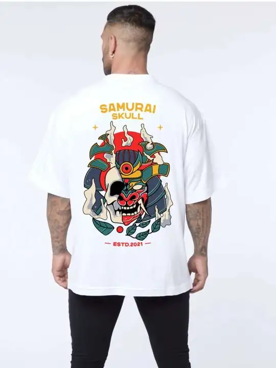 SAMURAI Oversized T-shirt 🔥 uploaded by Drip.Store on 6/11/2023