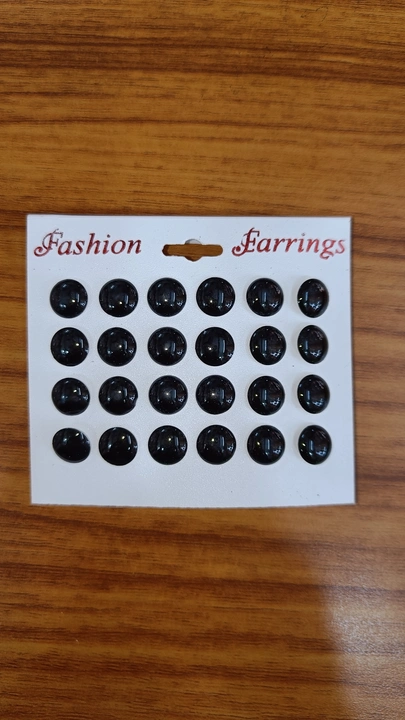 Black multi size earrings  uploaded by Krishna collection on 5/29/2024