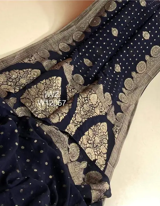 Banaradi Georgette silk saree uploaded by Banarasi Weavers on 5/30/2024