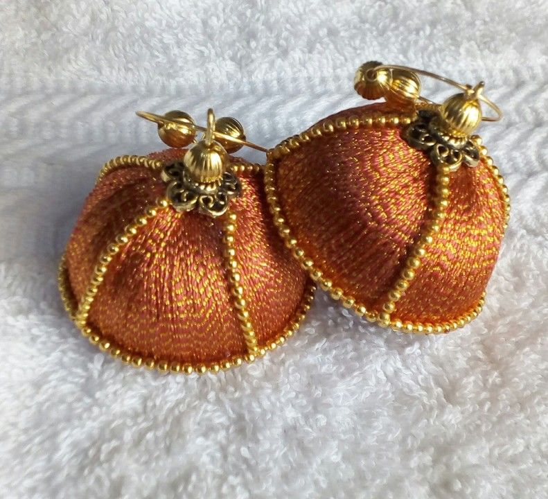 Silk thread jwellery earrings uploaded by Shop & style on 3/13/2021