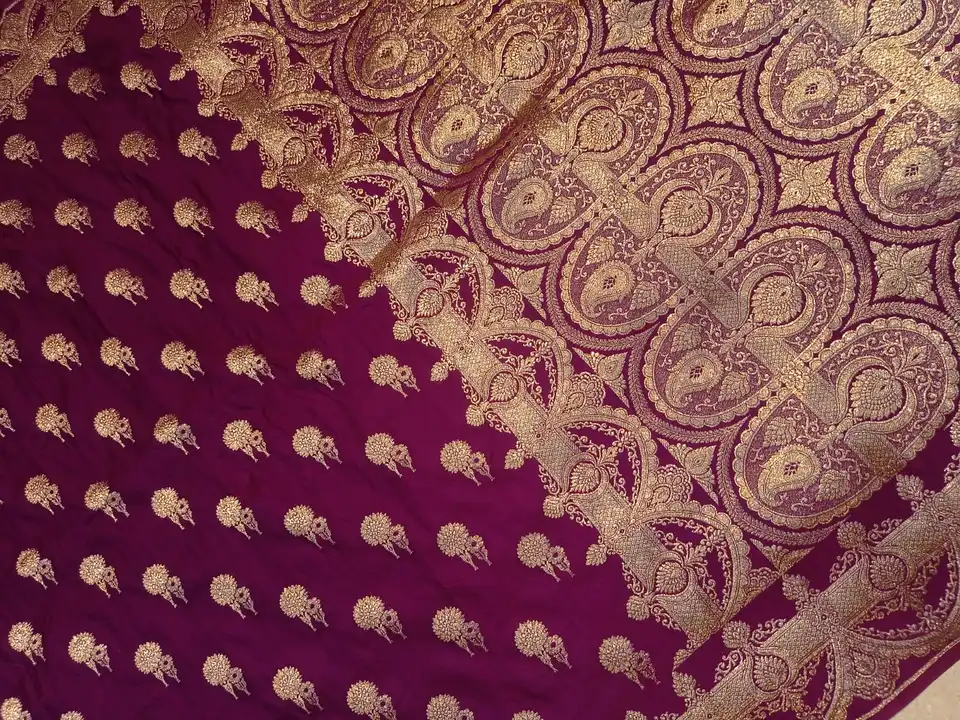 Banarasi Kagan silk saree uploaded by Banarasi Weavers on 6/11/2023
