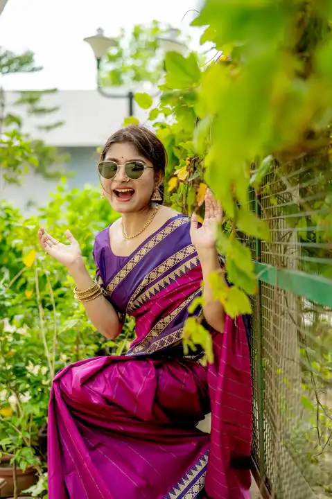 Raw silk saree uploaded by SAURYA LIFE STYLE on 6/11/2023