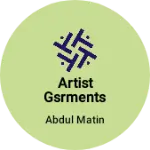 Business logo of Artist Gsrments