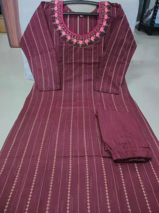 Cotton Kurti pant,interested buyer ko hi reply mileage,bulk available nhi h,so plz save ur time uploaded by pink Rose fashion Store  on 6/11/2023