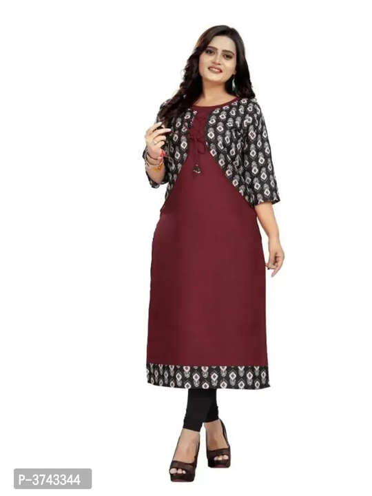 Post image 550 only
Elegant Cotton Kurta With Jacket

Size: 
M
L
XL
2XL

 Color:  Maroon

 Fabric:  Cotton

 Pack Of:  Single

 Type:  Stitched

 Style:  Printed

 Design Type:  Jacket Kurta

 Occasion:  Formal

Elegant Cotton Kurta With Jacket