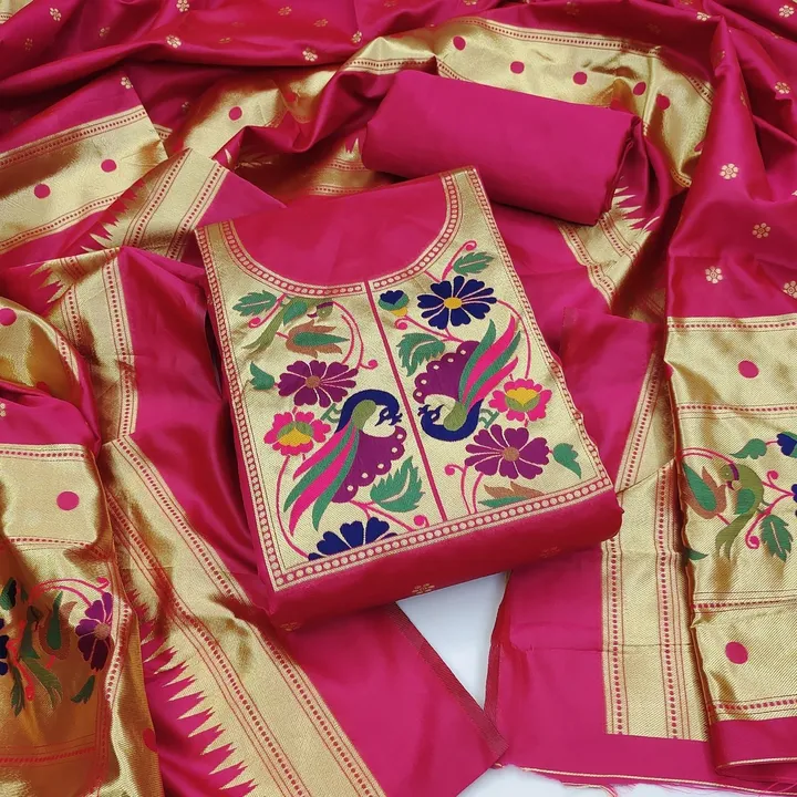 Paithani Dress Material  uploaded by Shree Hari Exports on 6/11/2023