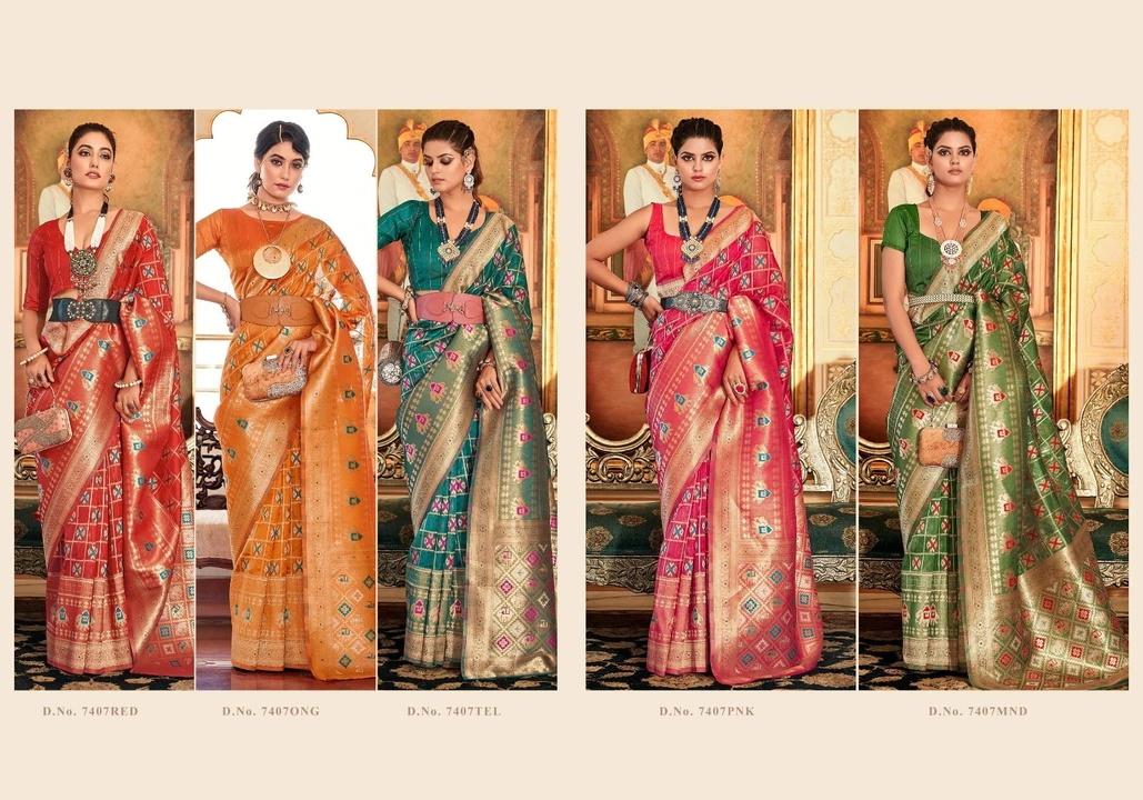 Patola silk saree  uploaded by SAURYA LIFE STYLE on 6/11/2023