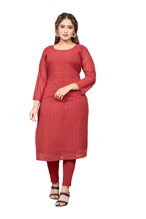 Georgette kurti  uploaded by business on 6/11/2023