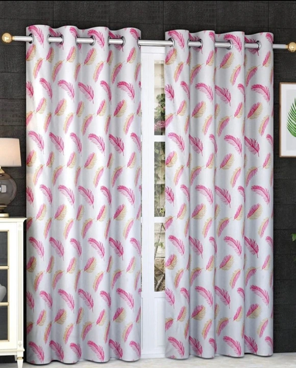 Leaf Printed Curtain  uploaded by Singla Cloth House  on 6/11/2023