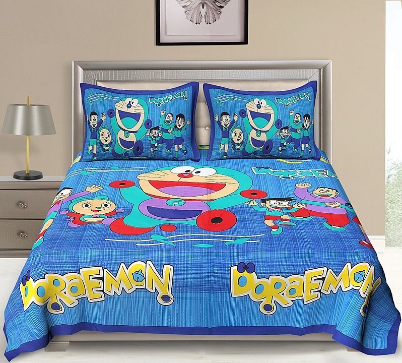 Jaipuri queen size double bed sheet*
 uploaded by Sharma Traders on 7/14/2020
