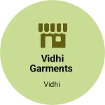Business logo of Vidhi garments