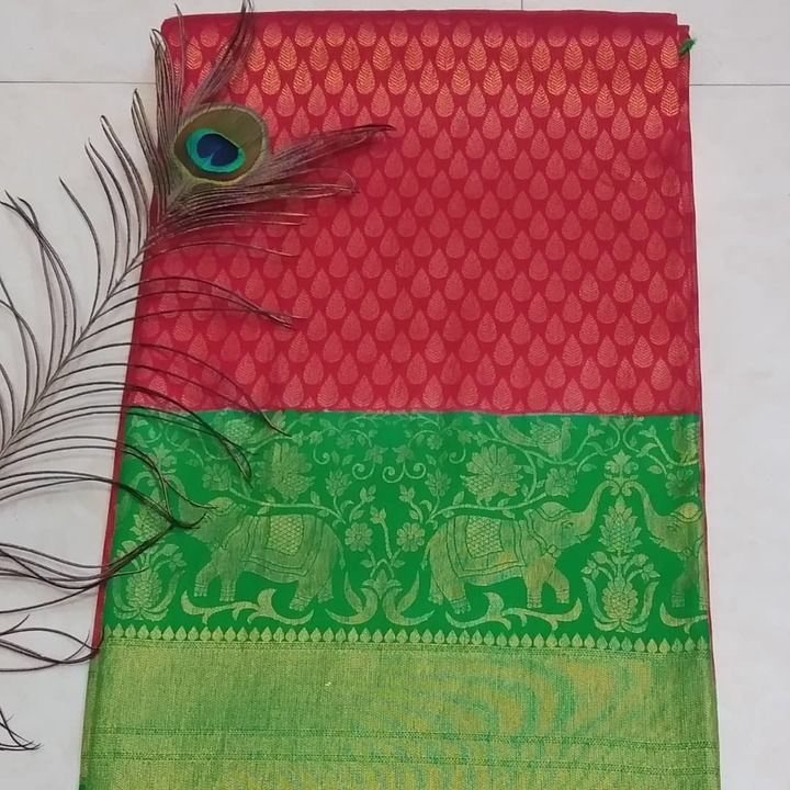 Banarasi silk saree uploaded by business on 3/13/2021