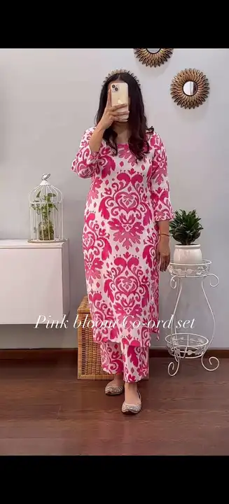 Kurti and pent rayon  uploaded by JFP Jaipur on 6/11/2023