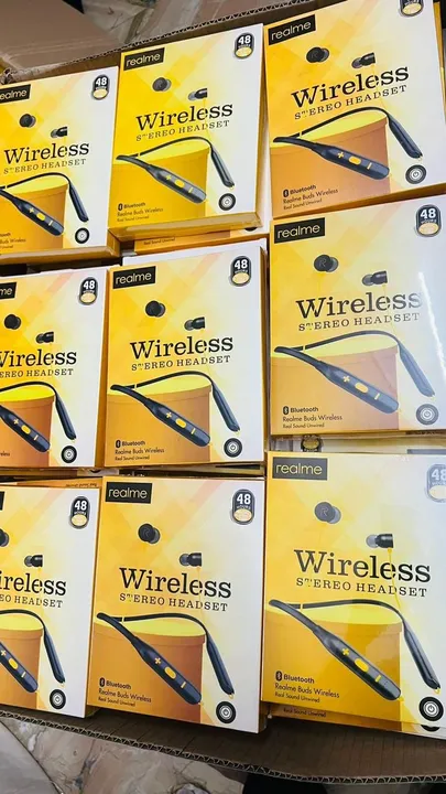 Realme wireless stereo headset uploaded by business on 6/11/2023