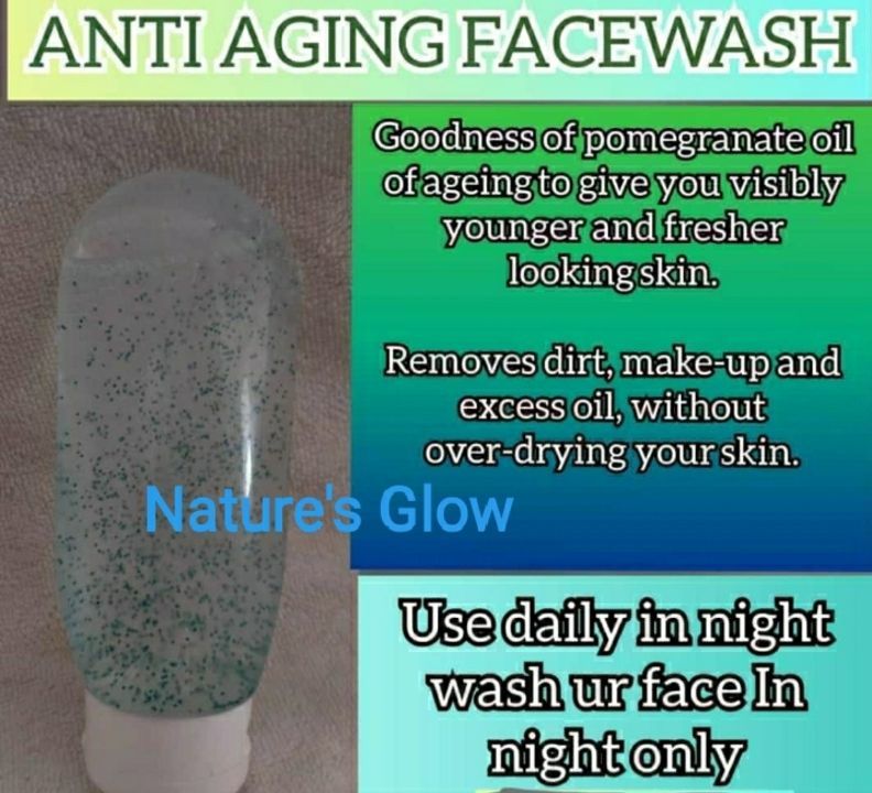 Anti aging facewash uploaded by business on 3/13/2021