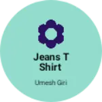Business logo of Jeans t shirt