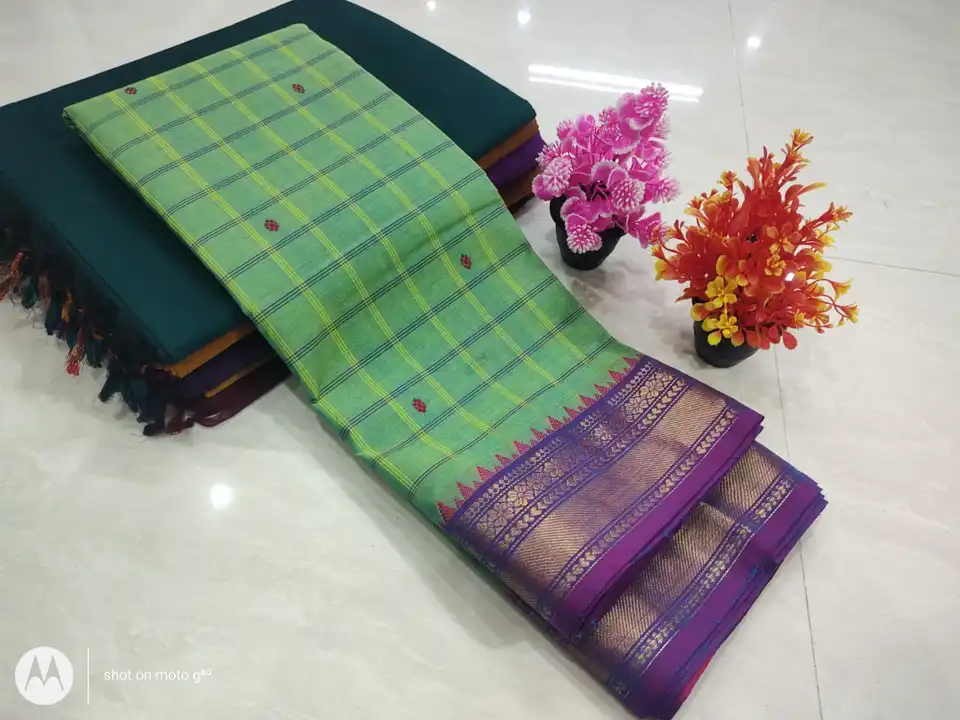 Chettinad cotton sarees  uploaded by business on 6/12/2023