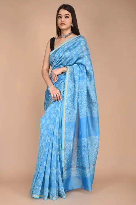 Post image Hey! Checkout my new product called
Chanderi Silk saree .
