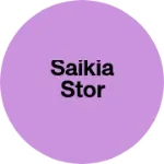 Business logo of Saikia stor