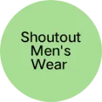 Business logo of Shoutout men's wear