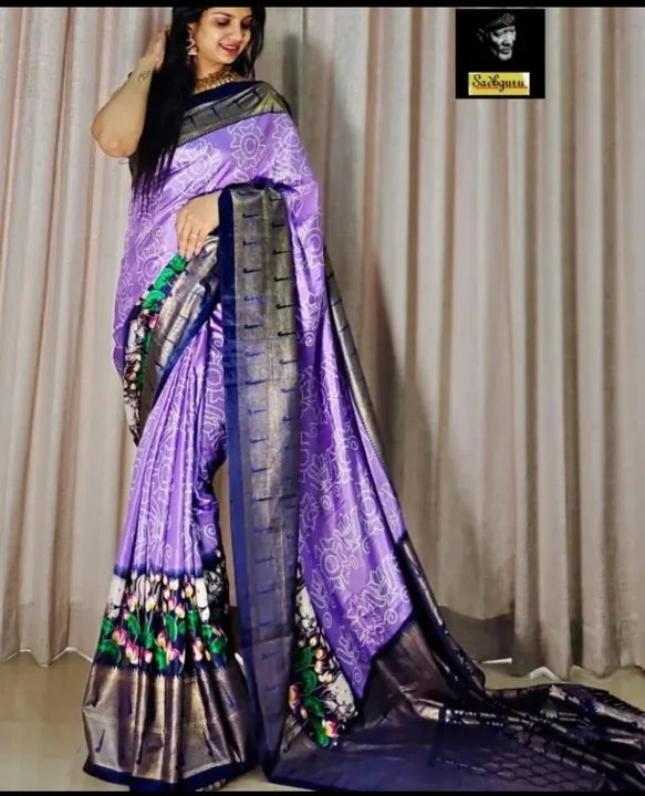 Super hit dola kalamariki silk saree uploaded by SS fashion world on 6/12/2023