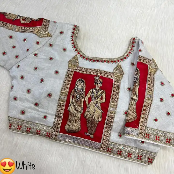 ♥️

*Heavy Embroidery Bridal Work Blouse*

  uploaded by Blousewala on 6/12/2023