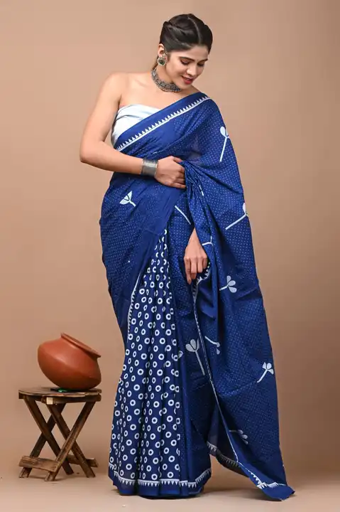Cotton mulmul Saree Collection  uploaded by Krishna collections on 5/29/2024