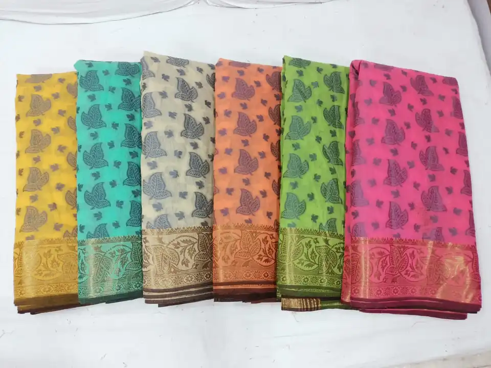 Post image Hey! Checkout my new product called
Full wark saree cotton soft lot120 pic fresh .