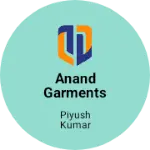 Business logo of Anand Garments