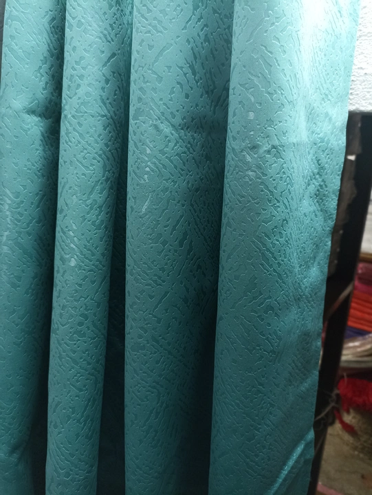 Blackout self textured curtains uploaded by ANURAG CREATIONS on 6/12/2023