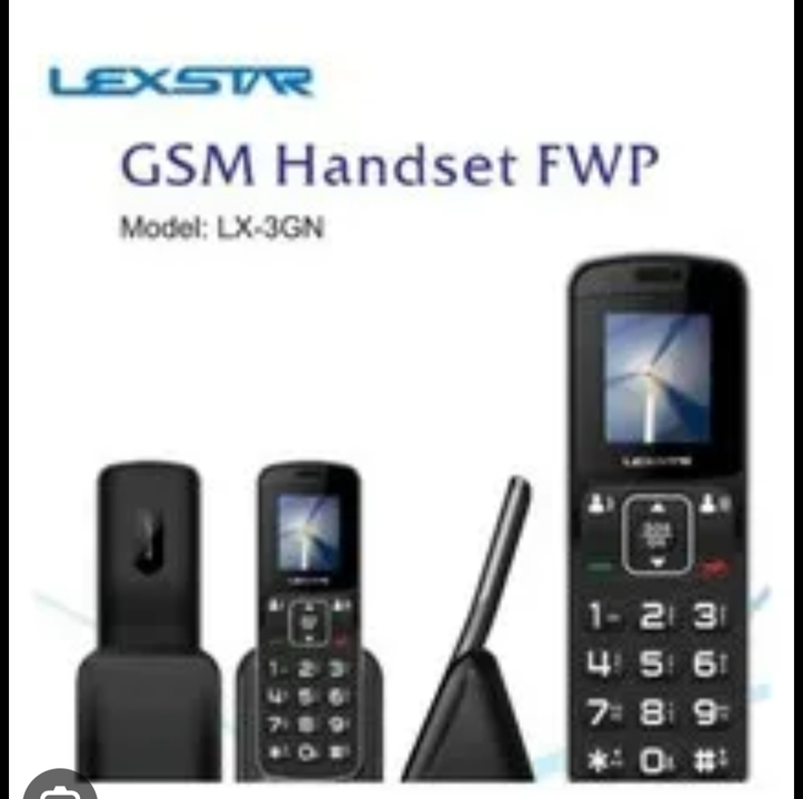 Post image Hey! Checkout my new product called
Lexstar dual sim gsm phone ( no jio support).