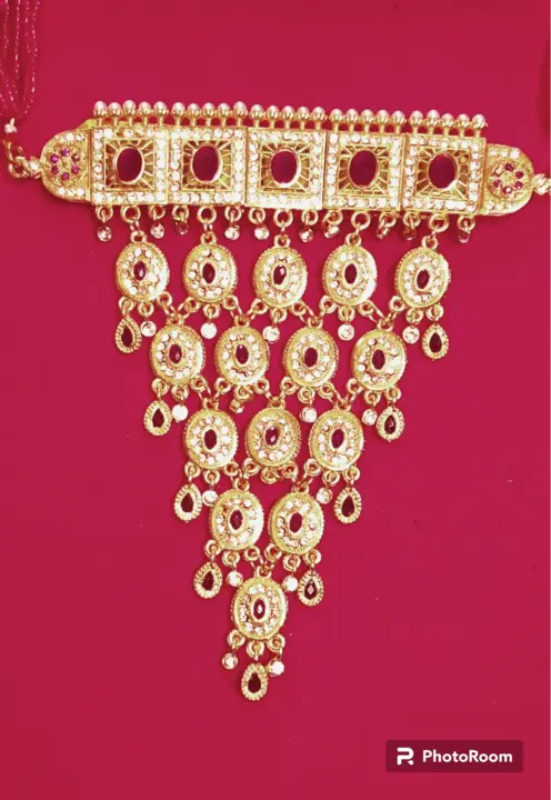 Rajputi gold plated jewellery set  uploaded by Krishna collection on 6/12/2023