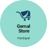 Business logo of Gernal store
