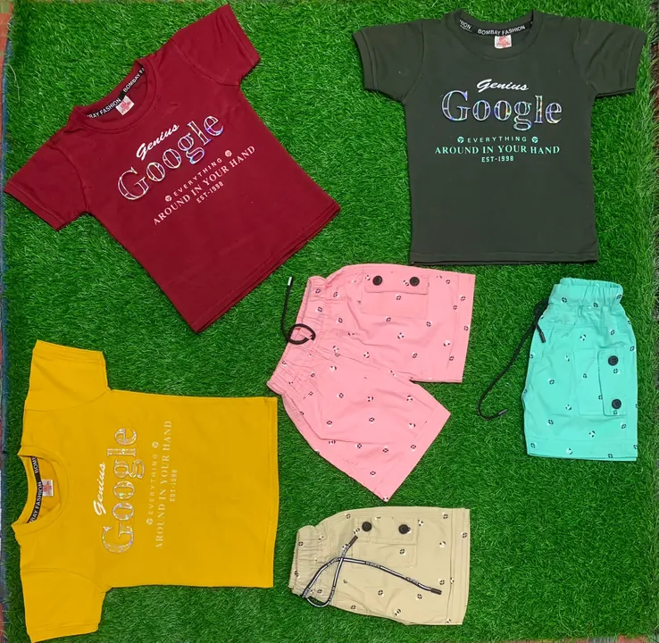 Kids t-shirt & pant with a high quality fabric uploaded by Standard dresses on 6/12/2023