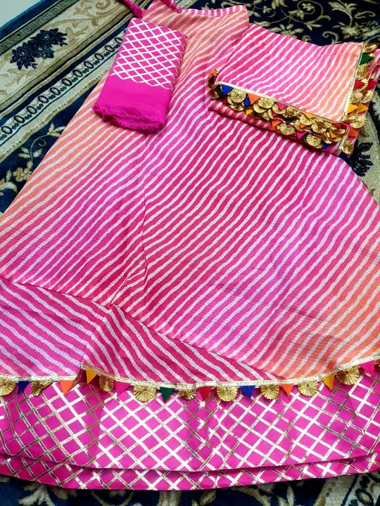 Product uploaded by Jaipuri wholesale gotta patti kurtis nd sarees on 6/12/2023