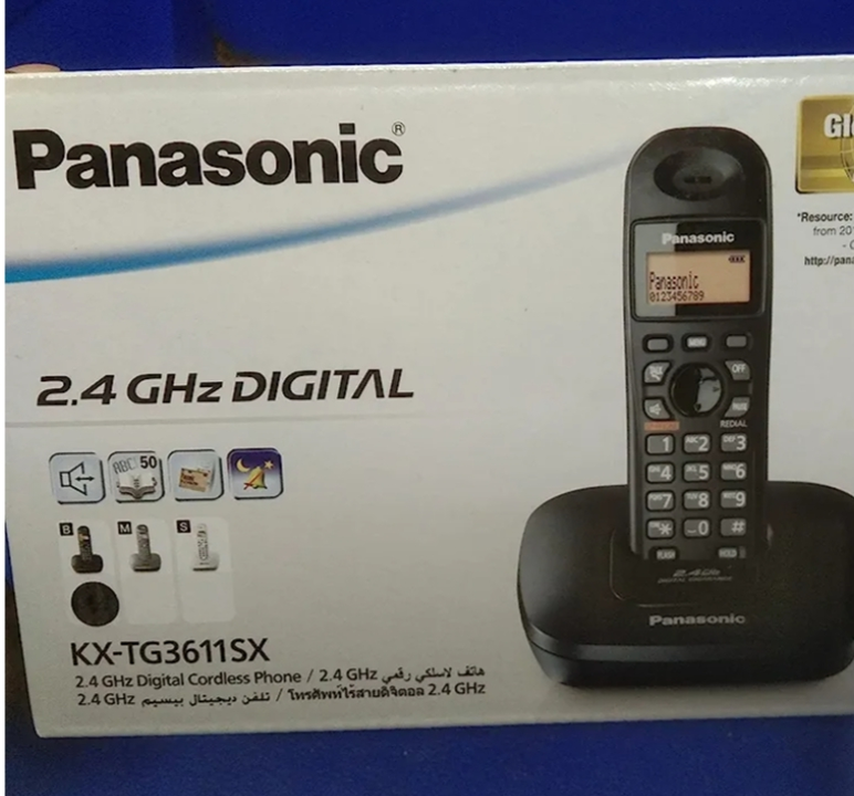 Panasonic 3611 Caller Id Speaker Cordless Phone  uploaded by Shaksham Inc. on 6/12/2023
