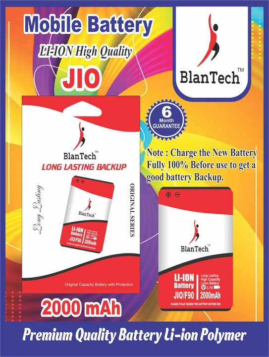 BlanTech Jio Battery  uploaded by Shri Shankeshwar Telecom on 5/30/2024