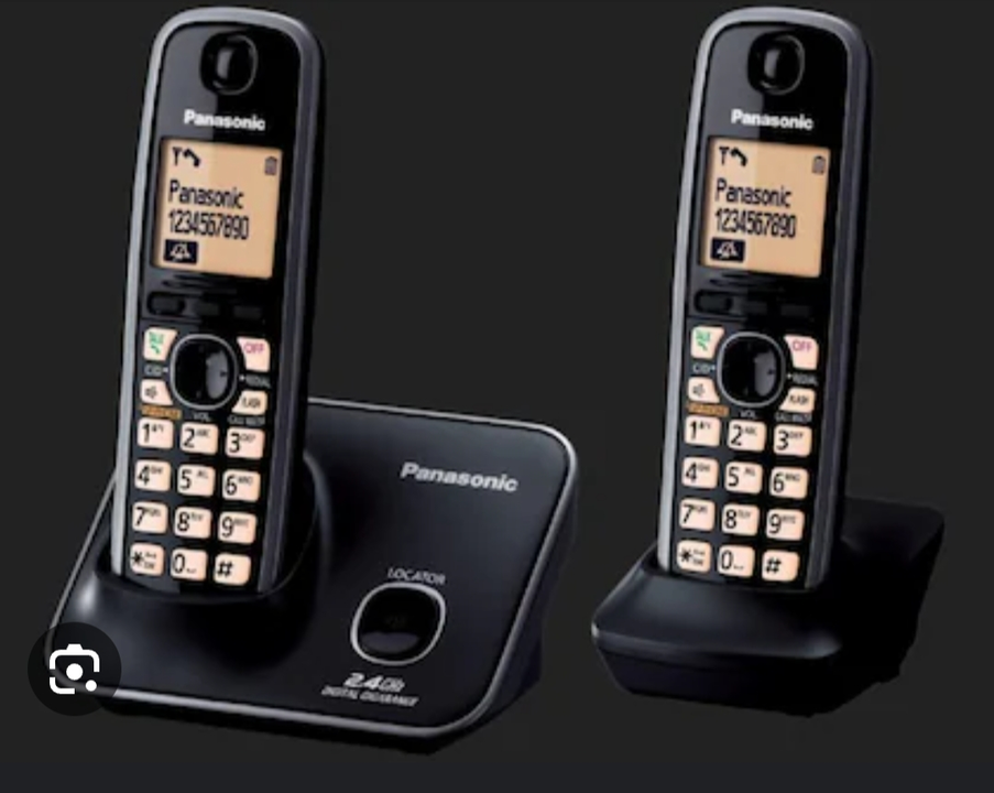 Panasonic 3712 Big Display Caller Id Speaker Cordless With A/M Phone  uploaded by Shaksham Inc. on 6/12/2023