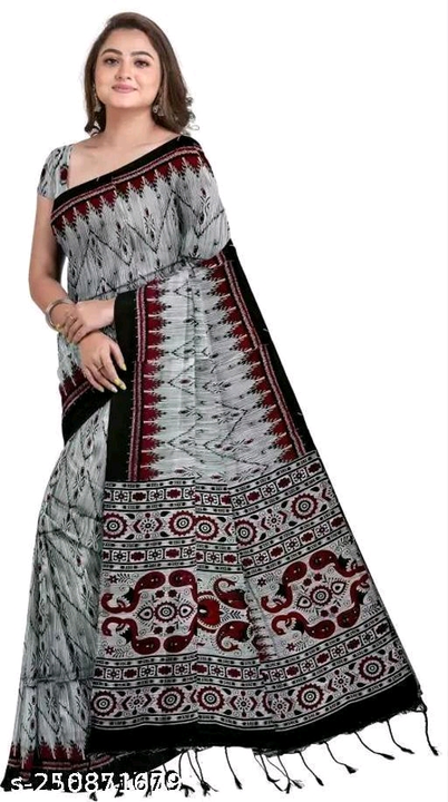 Kotki  print Saree  uploaded by Sarkar Textile on 6/12/2023