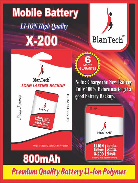 BlanTech X200 Battery  uploaded by Shri Shankeshwar Telecom on 5/9/2024